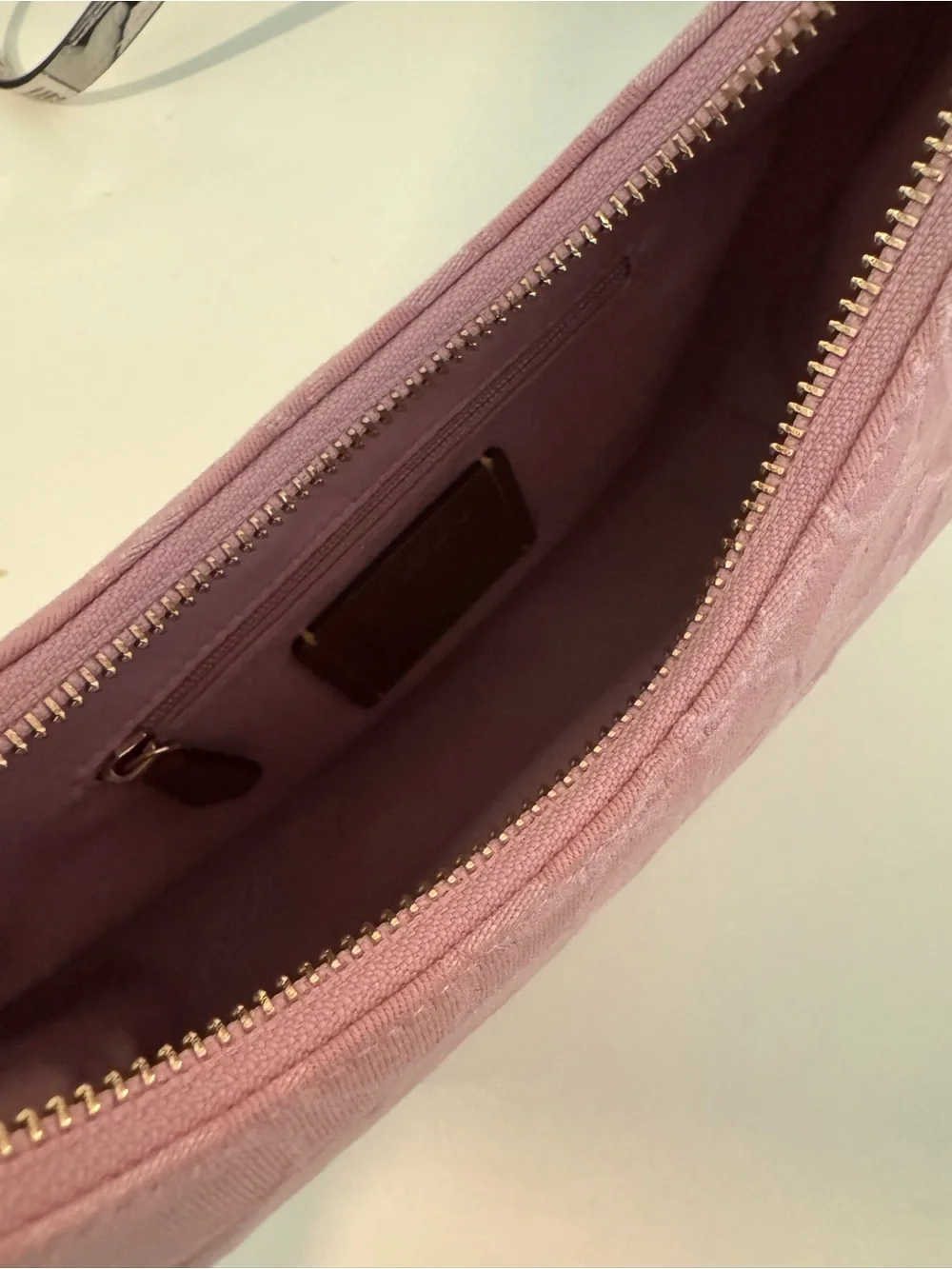 Coach Pink Demin Emily Shoulder Bag